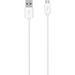 Belkin Micro USB ChargeSync Cable - 4 ft Micro-USB/USB-A Data Transfer Cable for Tablet PC, Digital Text Reader, Notebook, Speaker, Smartphone - First End: 1 x Micro-B USB 2.0 - Male 5-pin - Second End: 1 x USB 2.0 Type A - Male 4-pin - White