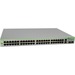 Allied Telesis Fast Ethernet WebSmart Switch - 48 Ports - Manageable - Fast Ethernet, Gigabit Ethernet - 10/100Base-TX, 1000Base-T - 2 Layer Supported - Modular - 2 SFP Slots - Power Supply - Twisted Pair, Optical Fiber - Wall Mountable, Rack-mountable, D