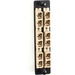 Black Box High-Density Adapter Panel, Bronze Sleeves, (6) SC Duplex Pairs, Beige - 6 Port(s) - 6 x Duplex - Beige