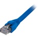 Comprehensive Cat5e Snagless Patch Cables 10ft (10 pack) Blue - 10 ft Category 5e Network Cable for Network Device - First End: 1 x RJ-45 Network - Male - Second End: 1 x RJ-45 Network - Male - 1 Gbit/s - Patch Cable - Gold Plated Contact - 24 AWG - 10