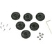 Zebra KIT,Acc Media Disk Support,19mm,ZQ500 Series,(Set of 3) - 3 / Set