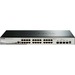 D-Link DGS-1510-28XMP Ethernet Switch - 24 Ports - Manageable - Gigabit Ethernet, 10 Gigabit Ethernet - 10/100/1000Base-T, 10GBase-X - 3 Layer Supported - Twisted Pair, Optical Fiber - PoE Ports - 1U High - Rack-mountable
