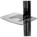 Peerless-AV SmartMount® Tempered Glass Shelf - For Peerless-AV Carts or Stands