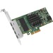 Intel-IMSourcing Ethernet Server Adapter I350-T4 - PCI Express x4 - 4 Port(s) - 4 - Retail - 10/100/1000Base-T - Plug-in Card