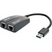 Tripp Lite USB 3.0 to Dual Port Gigabit Ethernet Adapter RJ45 10/100/1000 Mbps - USB 3.0 - 2 Port(s) - 2 - Twisted Pair