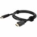 5PK 6ft Lenovo 0B47070 Compatible HDMI 1.4 Male to HDMI 1.4 Male Black Cables For Resolution Up to 4096x2160 (DCI 4K) - 100% compatible and guaranteed to work