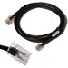 apg Printer Interface Cable | CD-101A-10 Cable for Cash Drawer to Printer | 1 x RJ-12 Male - 1 x RJ-45 Male | Connects to EPSON and Star Printers | 10' Length - 10 ft RJ-12/RJ-45 Data Transfer Cable for Printer, Cash Drawer, POS Terminal - First End: 1 x 