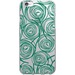 OTM iPhone 6 Clear Case New Age Collection, Swirls, Jade - For Apple iPhone 6 Smartphone - Jade - Clear