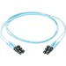 Panduit Opti-Core Fiber Optic Duplex Patch Network Cable - 3.28 ft Fiber Optic Network Cable for Network Device - First End: 2 x SC Network - Male - Second End: 2 x SC Network - Male - 10 Gbit/s - Patch Cable - 50/125 µm - Aqua - 1