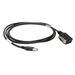 Zebra Symbol USB Straight Cable - 6 ft USB Data Transfer Cable - First End: 9-pin - Second End: USB - Black