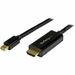 StarTech.com 6ft (2m) Mini DisplayPort to HDMI Cable, 4K 30Hz Video, Mini DP to HDMI Adapter/Converter Cable, mDP to HDMI Monitor/Display - 6.6ft Passive Mini DisplayPort to HDMI cable connects HDMI monitor/display - 4K 30Hz/1080p/7.1 Audio/HDCP 1.4/DPCP 