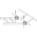 Black Box Ladder Rack Adjustable Junction Splice Kit - Junction Splice Kit - Steel - TAA Compliant