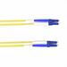 Black Box Fiber Optic Duplex Patch Network Cable - 9.80 ft Fiber Optic Network Cable for Network Device - First End: 2 x LC Network - Male - Second End: 2 x LC Network - Male - 1 Gbit/s - Patch Cable - OFNP - 9/125 µm - Yellow - TAA Compliant