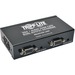 Tripp Lite Dual VGA & Audio over Cat5/Cat6 Video Extender Receiver EDID 300' - 2 Output Device - 300 ft Range - 1 x Network (RJ-45) - 2 x VGA Out - 1440 x 900 - TAA Compliant