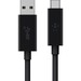 Belkin 3.1 USB-A to USB-C Cable (USB-C Cable) - 3 ft USB-C/USB-A Data Transfer Cable for MacBook, Hard Drive, Chromebook, Smartphone, Notebook, Tablet, MacBook Pro, iMac - First End: 1 x USB 3.1 Type C - Male - Second End: 1 x USB 3.1 Type A - Male - 10 G