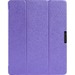 i-Blason i-Folio Carrying Case (Folio) Apple iPad Air Tablet - Purple - Shock Resistant, Drop Resistant, Bump Resistant, Slip Resistant, Scratch Resistant - Polyurethane Leather, Faux Leather Body