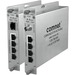 ComNet CopperLine CLFE4+1SMSPOEC Ethernet Switch - 5 Ports - Manageable - Fast Ethernet - 10/100Base-T, 100Base-X - 2 Layer Supported - PoE+ - Twisted Pair, Coaxial - Rack-mountable, Desktop, Rail-mountable, Wall Mountable - Lifetime Limited Warranty
