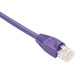 Unirise Cat.6 Patch Cable - 9 ft Category 6 Network Cable for Network Device - First End: 1 x RJ-45 Network - Male - Second End: 1 x RJ-45 Network - Male - Patch Cable - Purple