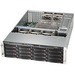 Supermicro SuperChassis 836BE2C-R1K03B (Black) - Rack-mountable - Black - 3U - 16 x Bay - 5 x 3.15" x Fan(s) Installed - 1000 W - Power Supply Installed - EATX Motherboard Supported - 5 x Fan(s) Supported - 16 x External 3.5" Bay - 7x Slot(s)