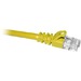 ENET Cat6 Yellow 1 Foot Patch Cable with Snagless Molded Boot (UTP) High-Quality Network Patch Cable RJ45 to RJ45 - 1Ft - Lifetime Warranty