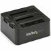 StarTech.com Dual-Bay USB 3.1 to SATA Hard Drive Docking Station, 2.5/3.5" SATA I/II/III, SSD/HDD Dock, USB Hard Drive Bay, Top-Loading - Dual-Bay Hard Drive Dock for 2.5" / 3.5" SATA Drives; SATA III (6.0 Gbps) HDD/SSD; USB 3.2 Gen 2 (10 Gbps) Host Conne
