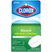 Clorox Ultra Clean Toilet Tablets Bleach - Tablet - 3.50 oz (0.22 lb) - 2 / Packet - 1 Each - White