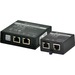 Altronix Pace1STR IP and PoE+ Over Extended Distance CAT5e - 2 x Network (RJ-45) - 1640.42 ft Extended Range