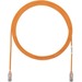 Panduit Cat.6 UTP Patch Network Cable - 10 ft Category 6 Network Cable for Network Device - First End: 1 x RJ-45 Network - Male - Second End: 1 x RJ-45 Network - Male - Patch Cable - Gold Plated Contact - 28 AWG - Orange