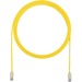 Panduit Cat.6 U/UTP Network Cable - 11 ft Category 6 Network Cable for Network Device - First End: 1 x RJ-45 Network - Second End: 1 x RJ-45 Network - Patch Cable - 28 AWG - Yellow