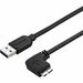 StarTech.com 2m 6 ft Slim Micro USB 3.0 (5Gbps) Cable - M/M - USB 3.0 A to Right-Angle Micro USB - USB 3.2 Gen 1 - Position your USB 3.0 Micro devices with less clutter and according to your configuration needs, with a thin, more flexible cable - 6 ft USB