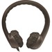Hamilton Buhl Flex Phones Foam Headphones - 3.5mm Plug Black