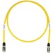 Panduit Category 6a Network Patch Cable - 15 ft Category 6a Network Cable for Network Device - First End: 1 x RJ-45 Network - Male - Second End: 1 x RJ-45 Network - Male - Patch Cable - Shielding - Gold Plated Contact - Yellow - 1