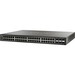 Cisco SG500X-48P Layer 3 Switch - 48 Ports - Manageable - Gigabit Ethernet, 10 Gigabit Ethernet - 10/100/1000Base-T, 10GBase-X - Refurbished - 3 Layer Supported - Twisted Pair, Optical Fiber - 1U - Desktop, Rack-mountable