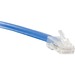 ENET Cat6 Blue 6 Foot Non-Booted (No Boot) (UTP) High-Quality Network Patch Cable RJ45 to RJ45 - 6Ft - Lifetime Warranty