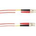Black Box Fiber Optic Network Cable - 164.04 ft Fiber Optic Network Cable for Network Device - First End: LC Network - Male - Second End: LC Network - Male - 62.5 µm - Red