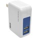 Tripp Lite Dual Port Travel USB Wall Charger Direct Plug-In 5V / 3.4A /17W - 5 V DC Output Voltage - 2.40 A Output Current