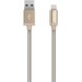 Kanex Sync/Charge Lightning/USB Data Transfer Cable - 9.84 ft Lightning/USB Data Transfer Cable - First End: Lightning - Second End: USB - Gold