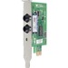 Allied Telesis 1000SX ST PCI Express x1 Adapter Card - PCI Express 2.0 - 1 Port(s) - 1 x ST Port(s) - Optical Fiber - 1000Base-SX - Plug-in Card