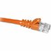 ENET Cat6a Orange 3 Feet Patch Cable with Snagless Molded Boot (UTP) High-Quality Network Patch Cable RJ45 to RJ45 - 3ft - Lifetime Warranty