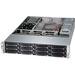 Supermicro SuperChassis 826BE2C-R920WB - Rack-mountable - Black - 2U - 14 x Bay - 3 x 3.15" x Fan(s) Installed - 2 x 920 W - Power Supply Installed - 12 x External 3.5" Bay - 2 x External 2.5" Bay - 7x Slot(s)