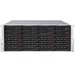 Supermicro SuperChassis 846BE2C-R1K28B (black) - Rack-mountable - Black - 4U - 24 x Bay - 3 x 3.15" x Fan(s) Installed - 1 x 1280 W - Power Supply Installed - ATX, Micro ATX, Mini ITX Motherboard Supported - 5 x Fan(s) Supported - 24 x External 3.5" Bay -