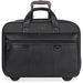 Solo Executive Carrying Case (Roller) for 17.3" Apple iPad Notebook - Black, Gray - Scratch Resistant - Vinyl, Cotton Body - Handle - 14" Height x 17.8" Width x 6.3" Depth - 1 Each