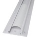 Ergotron Wall Mount Track for Workstation - White - Adjustable Height