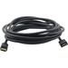 Kramer DisplayPort (M) to HDMI (M) Cable - 3 ft DisplayPort/HDMI A/V Cable for Audio/Video Device, Monitor, Notebook, Desktop Computer - First End: 1 x DisplayPort Digital Audio/Video - Male - Second End: 1 x HDMI Digital Audio/Video - Male