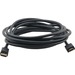 Kramer DisplayPort (M) to HDMI (M) Cable - 6 ft DisplayPort/HDMI A/V Cable for Audio/Video Device, Monitor, Notebook, Desktop Computer - First End: 1 x DisplayPort Digital Audio/Video - Male - Second End: 1 x HDMI Digital Audio/Video - Male