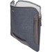 Brenthaven Collins Carrying Case (Sleeve) Tablet, Pen, Accessories - Indigo - Damage Resistant, Drop Resistant - Chambray, Vegan Leather Body - Handle - 9.3" Height x 13" Width x 0.3" Depth