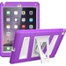i-Blason ArmorBox 2 Layer Full-Body Protection KickStand Case for iPad Air - For Apple iPad Air Tablet - Purple, White - Scratch Resistant, Dust Resistant, Shatter Resistant - Polycarbonate, Silicone