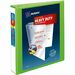 Avery Heavy-Duty View Binders - Locking One Touch EZD Rings - 1 1/2" Binder Capacity - Letter - 8 1/2" x 11" Sheet Size - 400 Sheet Capacity - Ring Fastener(s) - 4 Pocket(s) - Polypropylene - Recycled - Cover, Spine, Divider, One Touch Ring, Gap-free Ring, Non-stick, Heavy Duty, Pocket, Locking Ring - 1 Each