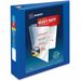 Avery Heavy-Duty View Binders - Locking One Touch EZD Rings - 2" Binder Capacity - Letter - 8 1/2" x 11" Sheet Size - 540 Sheet Capacity - Ring Fastener(s) - 4 Pocket(s) - Polypropylene - Recycled - Cover, Spine, Divider, One Touch Ring, Gap-free Ring, Non-stick, Heavy Duty, Pocket, Locking Ring - 1 Each