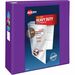 Avery® Heavy-Duty View Purple 4" Binder (79813) - Avery® Heavy-Duty View 3 Ring Binder, 4" One Touch EZD® Rings, 4.5" Spine, 1 Purple Binder (79813)